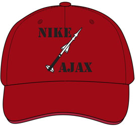Red Ajax Missile Hat